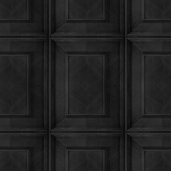 Charcoal Dutch Inlay Panelling Wallpaper