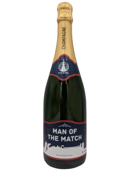 Falkirk FC Personalised Champagne